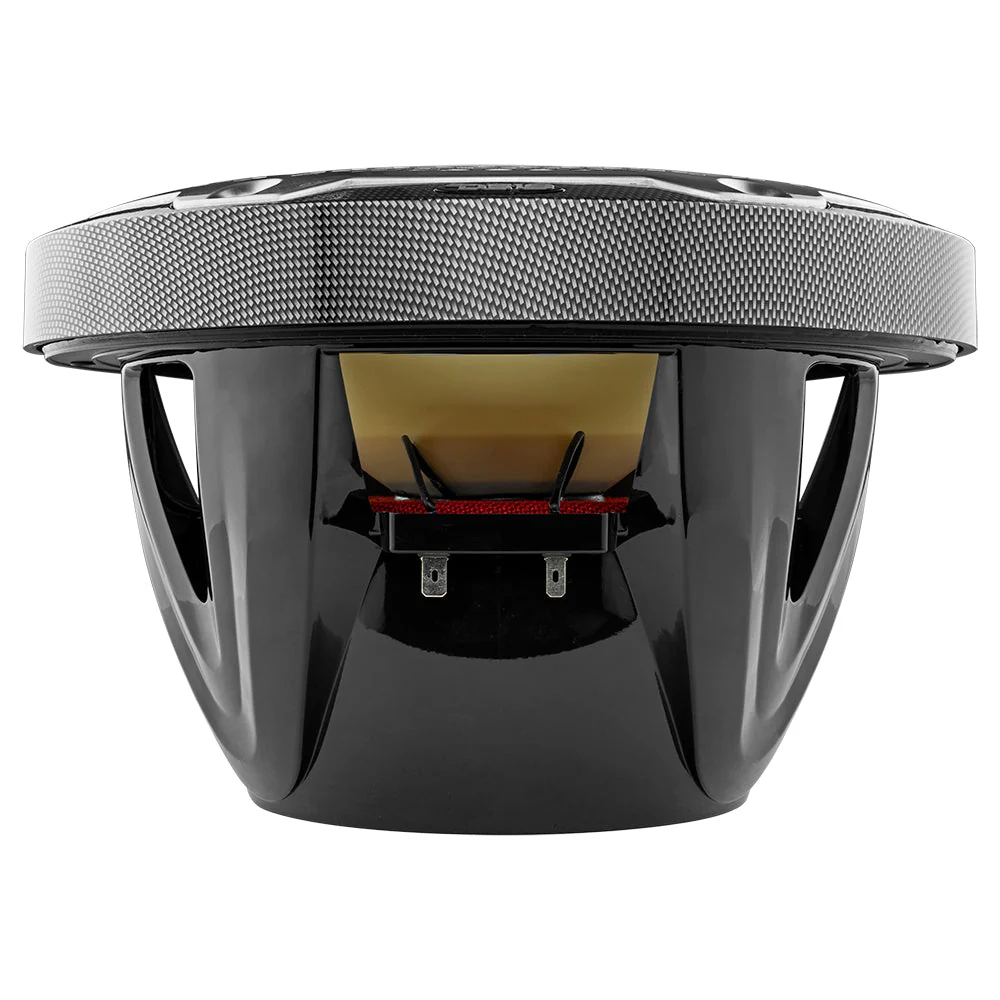 NXL 10" Marine Subwoofer With LED RGB Lights 300 Watts Rms SVC 4-Ohm -Black Carbon Fiber - Image 6