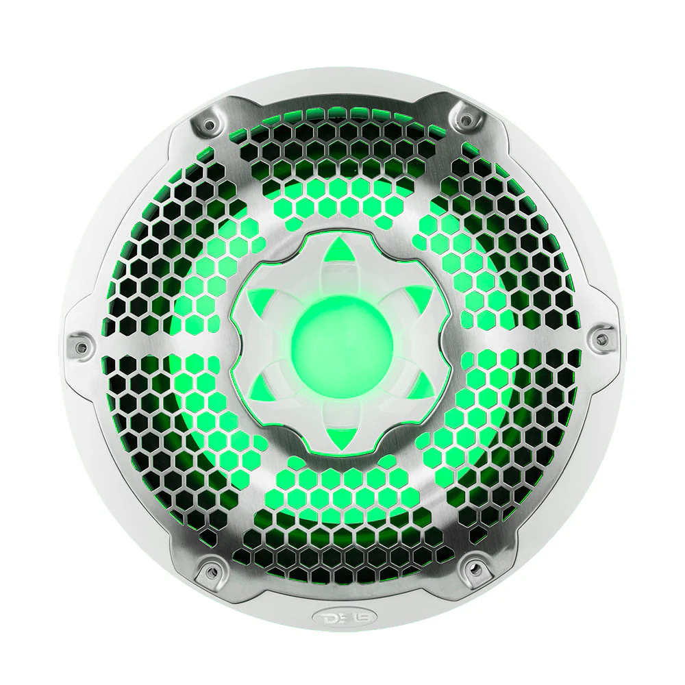 NXL 10" Marine Subwoofer With LED RGB Lights 300 Watts Rms SVC 4-Ohm -White - Image 4