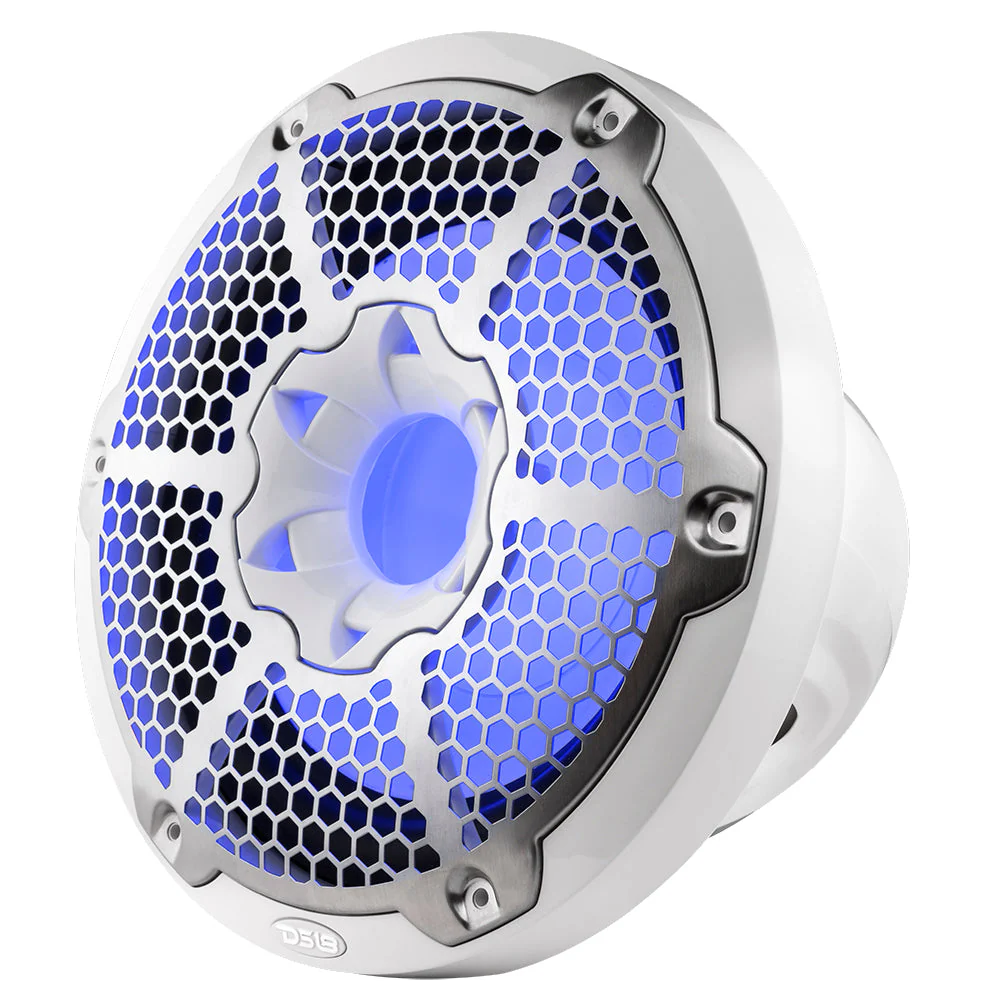 NXL 10" Marine Subwoofer With LED RGB Lights 300 Watts Rms SVC 4-Ohm -White - Image 5