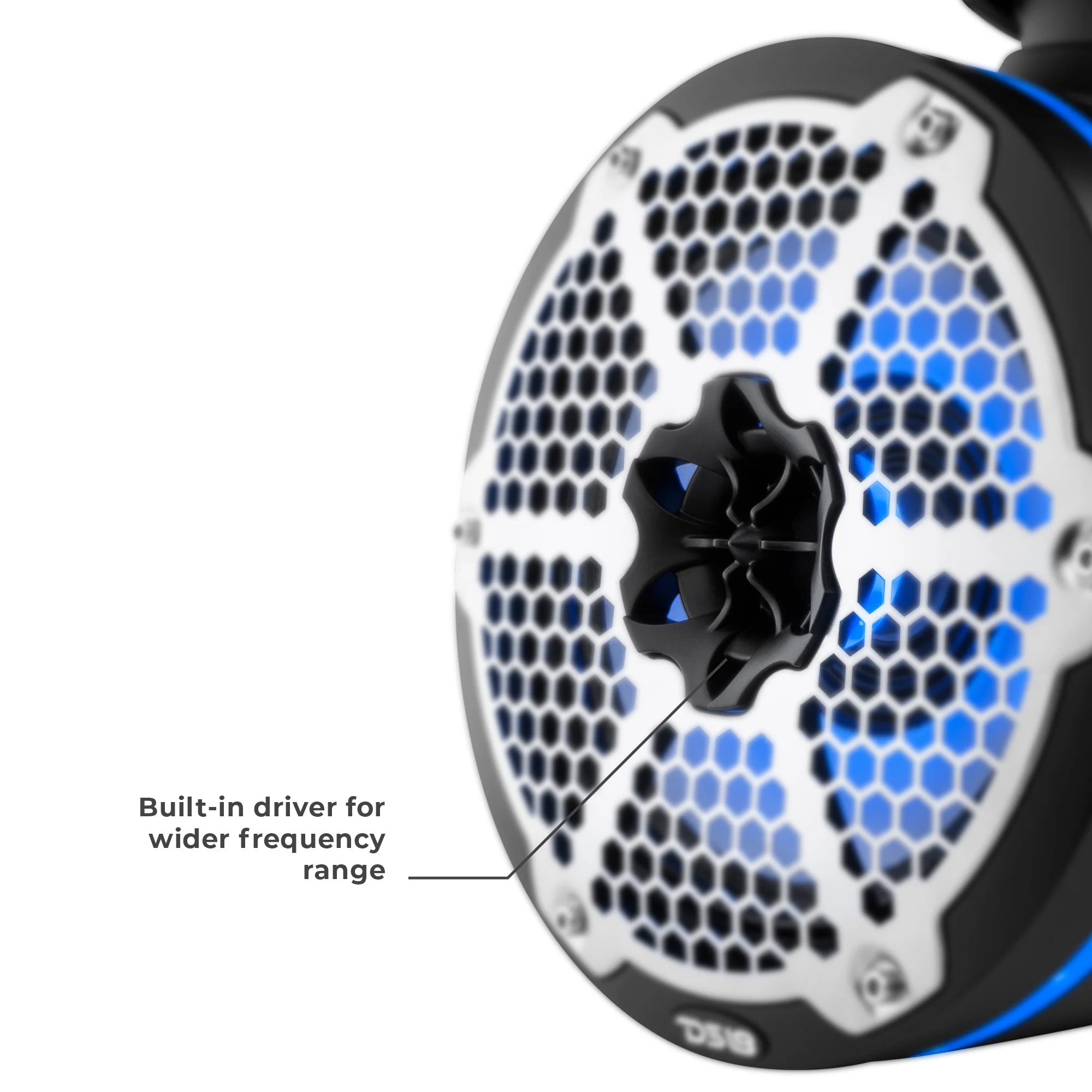 NXL 10" Neodymium Marine and Powersports Towers with Built-in Passive Radiator, 1" Driver and LED RGB Lights 300 Watts Rms - Image 6