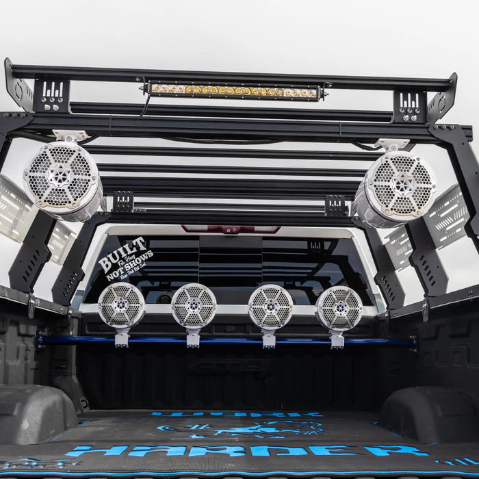 NXL 10" Neodymium Marine and Powersports Towers with Built-in Passive Radiator, 1" Driver and LED RGB Lights 300 Watts Rms -Red - Image 4