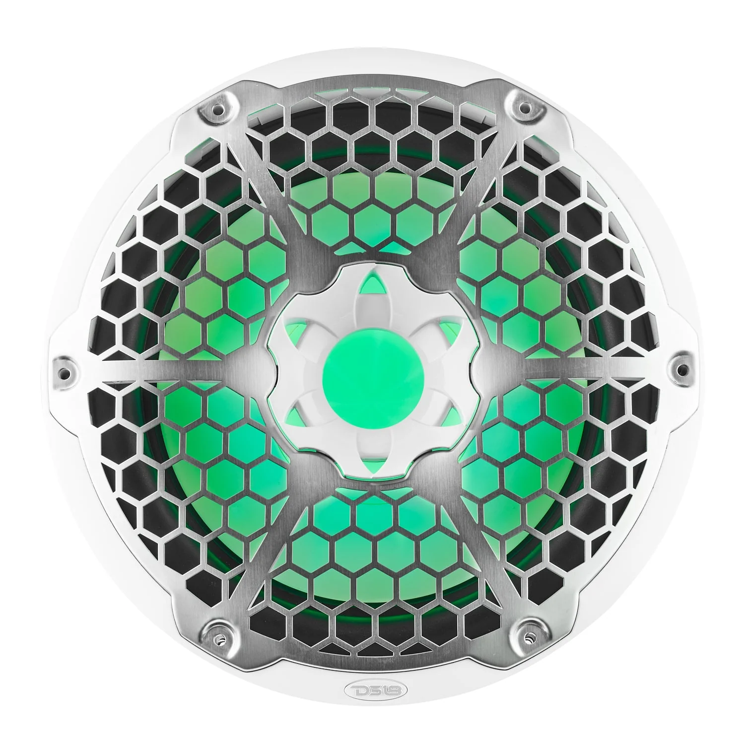 NXL 12" Marine Subwoofer With LED RGB Lights 350 Watts Rms SVC 4-Ohm -White - Image 2