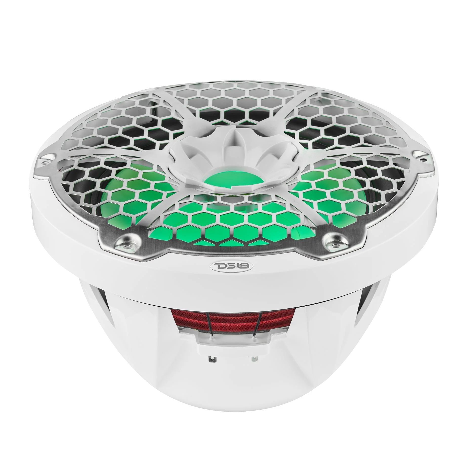NXL 12" Marine Subwoofer With LED RGB Lights 350 Watts Rms SVC 4-Ohm -White - Image 5