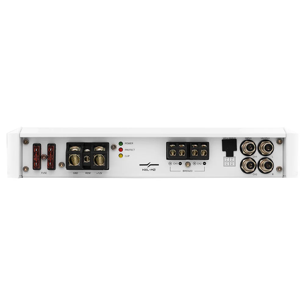 NXL 2-Channel Full-Range Class D IP55 Marine Amplifier | 2 x 250W RMS @ 4-Ohm - Image 4