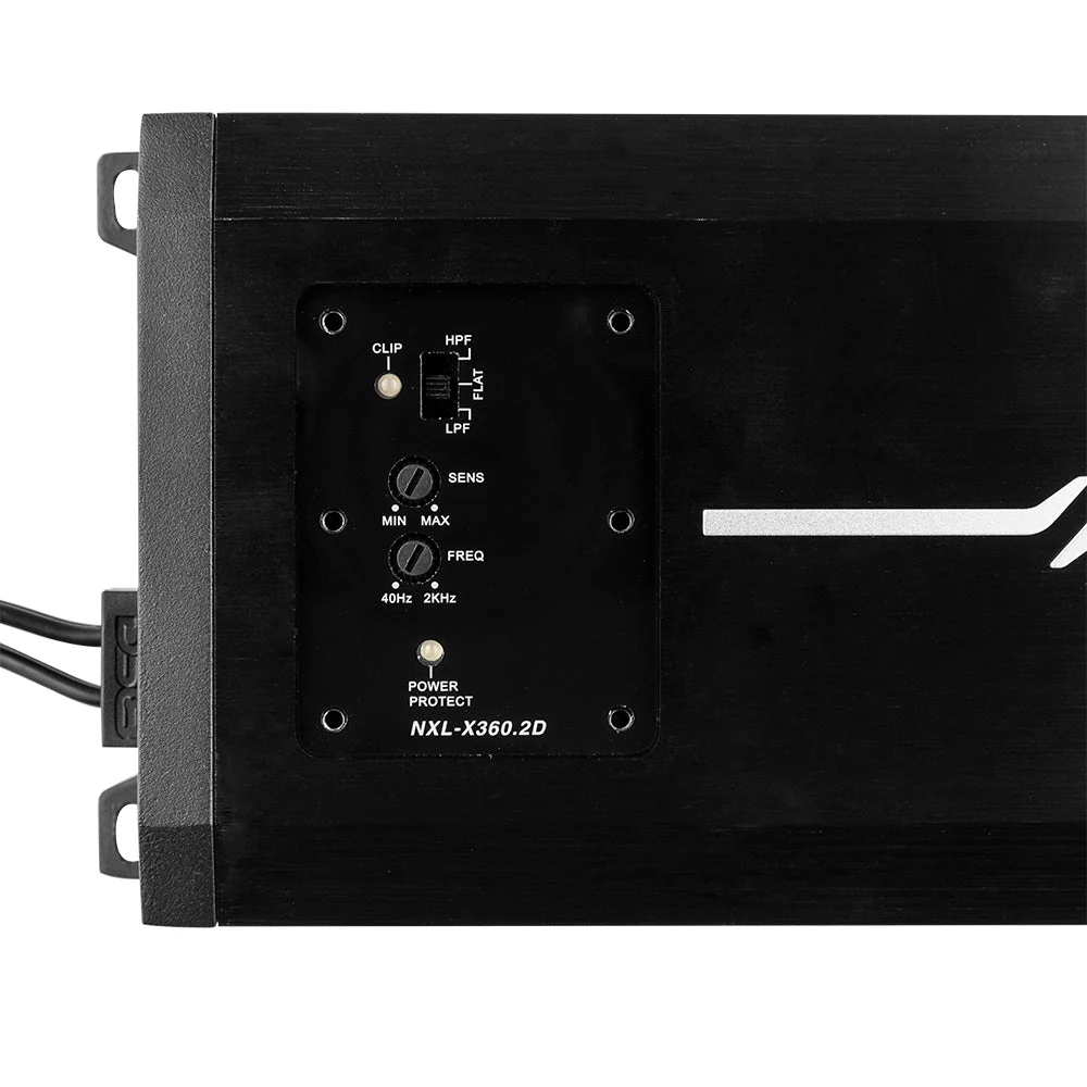 NXL 2-Channel Full-Range Class D IP67 Marine and Powersports Amplifier 2 x 180 Watts Rms @ 4-Ohm - Image 2