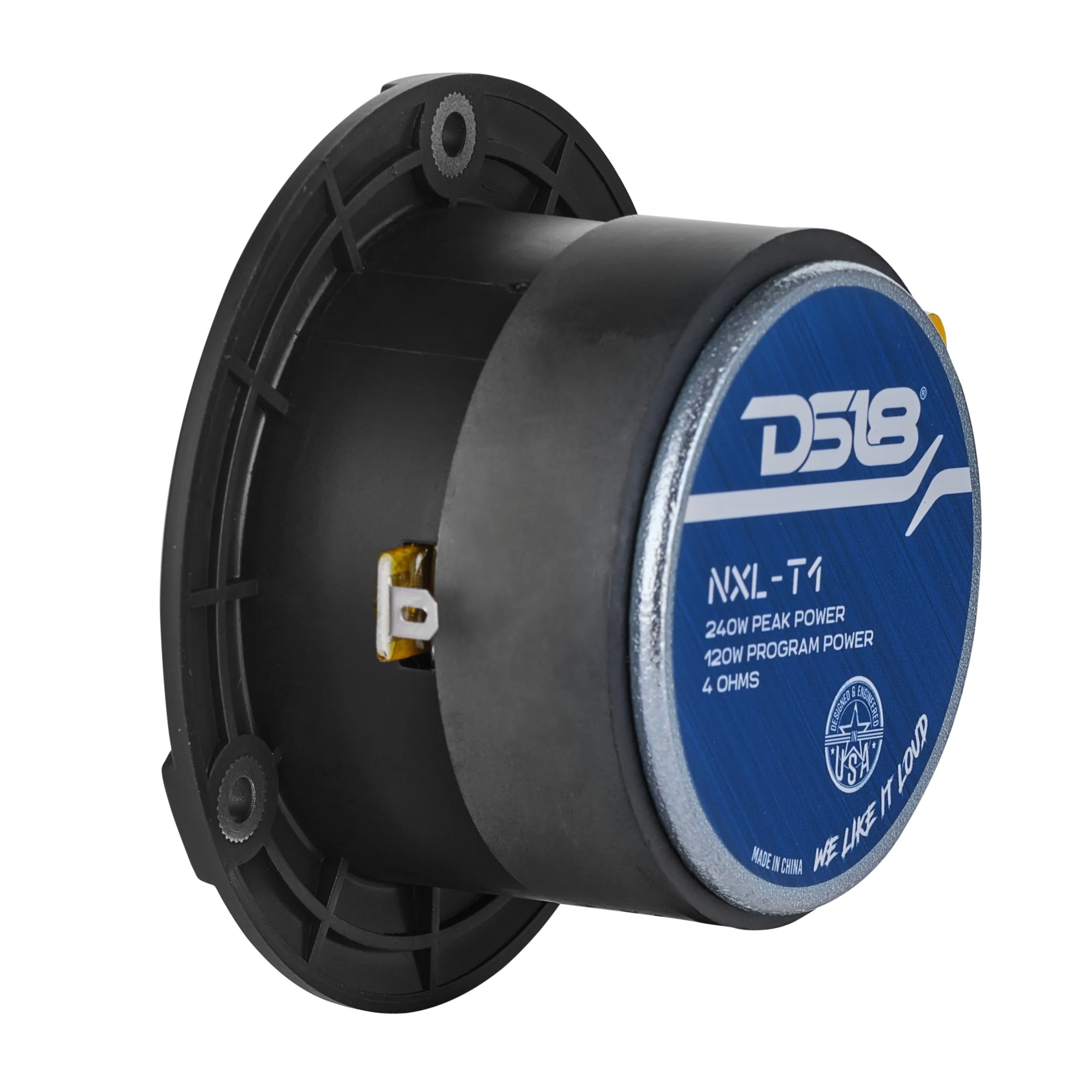NXL 3.8” Marine Water-Resistant Super Bullet Tweeter with 1” Aluminum Voice Coil | 120W RMS 4-Ohm - Image 6