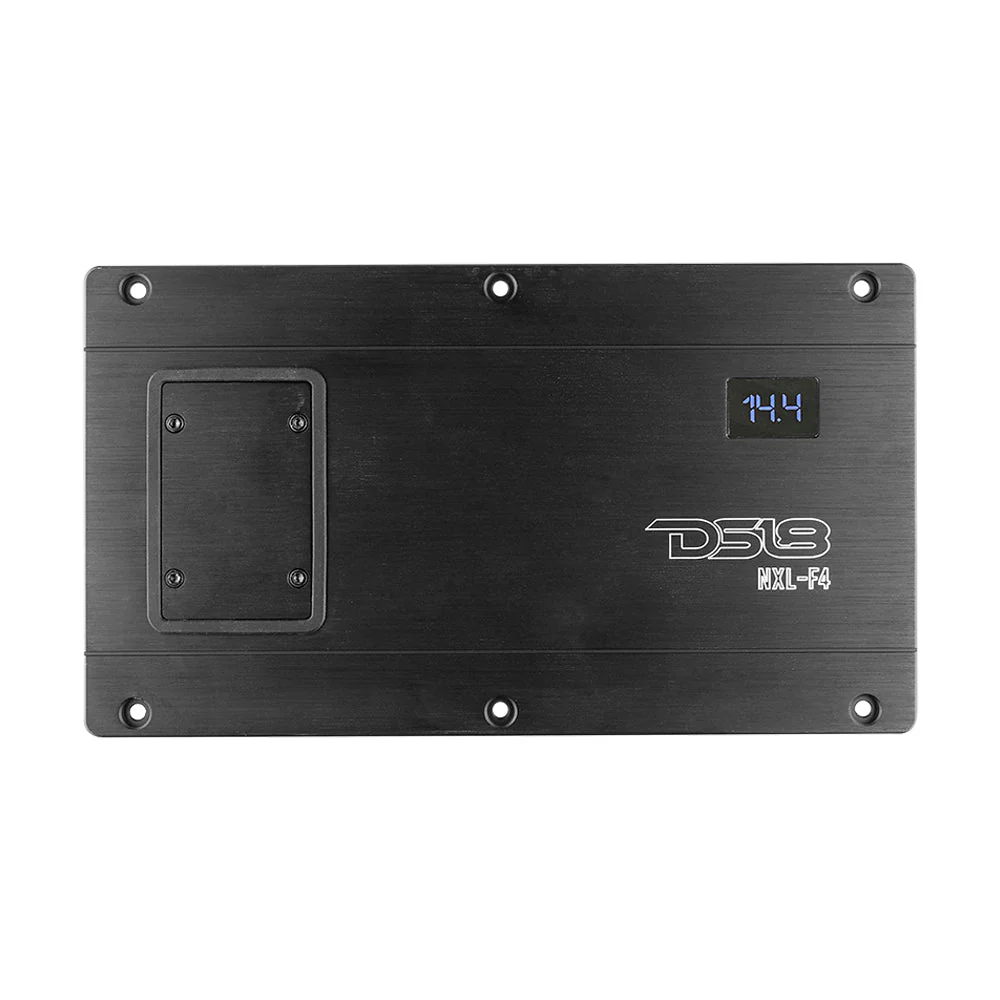 NXL 4-Channel Full-Range Class D IP67 Marine and Powersports Flush Mount Amplifier 4 x 100 Watts Rms @ 4-Ohm - Image 5