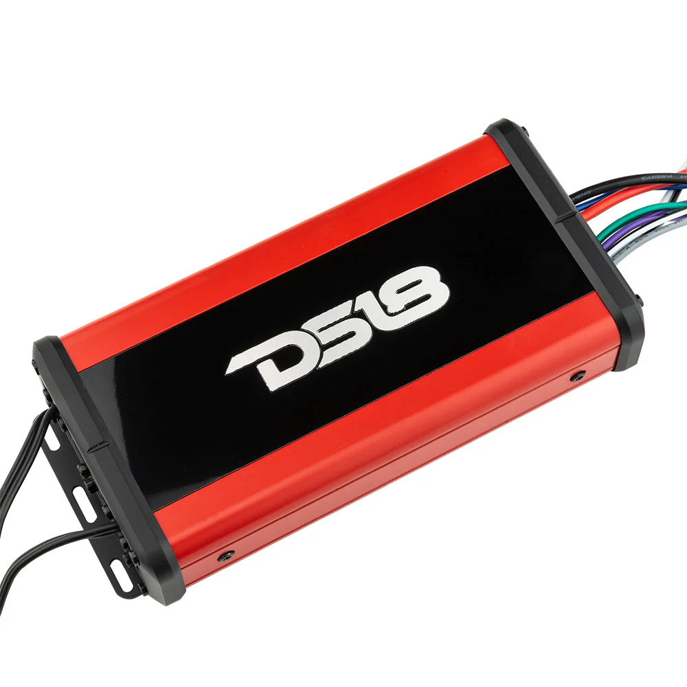 NXL 4-Channel Full-Range Class D IP67 Marine and Powersports NANO Amplifier 4 x 100 Watts Rms @ 4-Ohm 1800 Watts Peak - Image 2