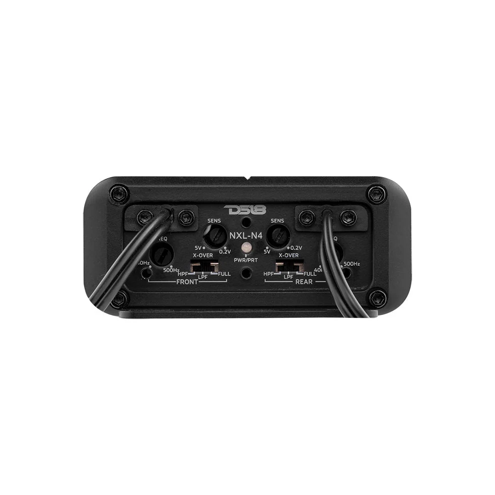 NXL 4-Channel Full-Range Class D IP67 Marine and Powersports NANO Amplifier 4 x 100 Watts Rms @ 4-Ohm 1800 Watts Peak - Image 3