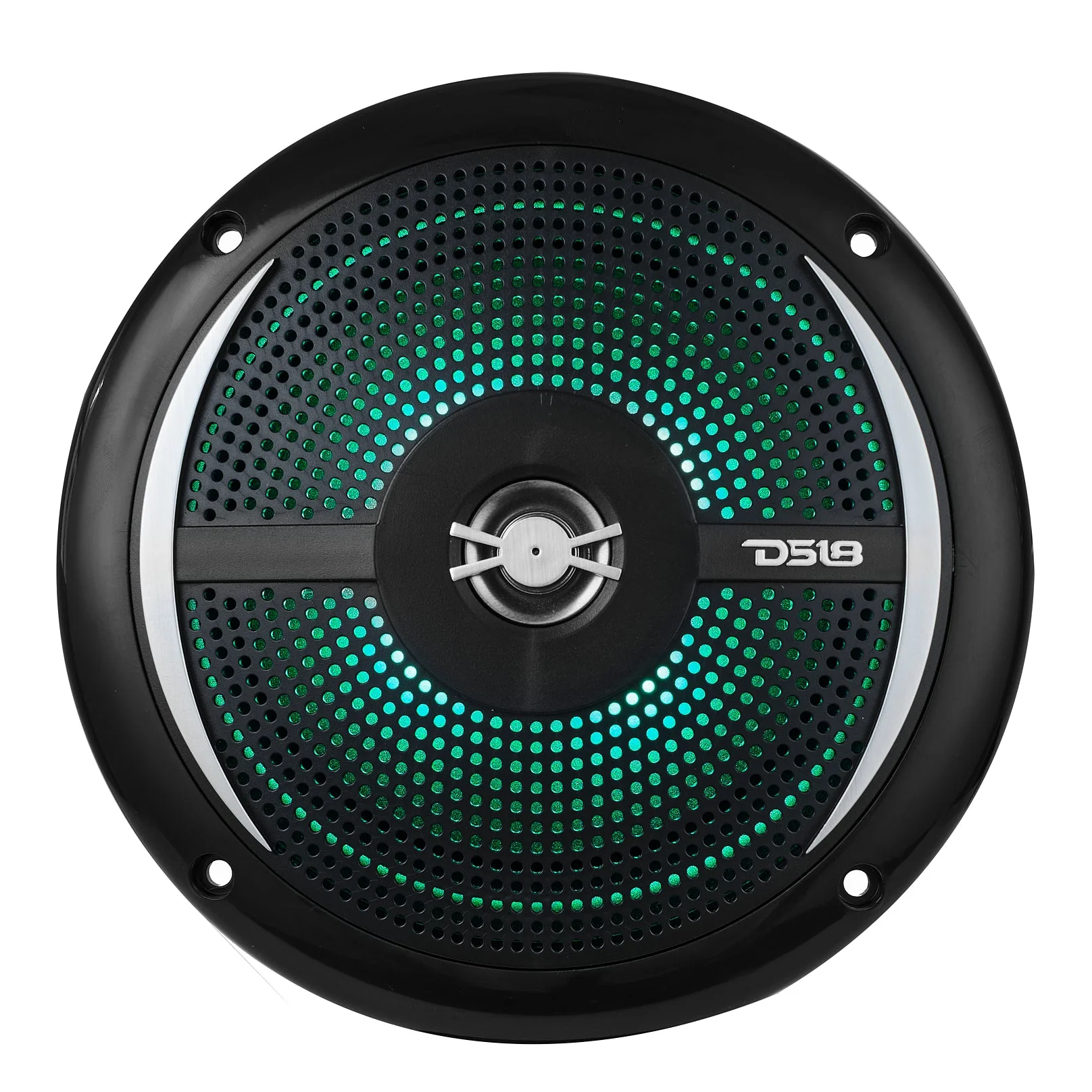 NXL 6.5" 2-Way Coaxial Marine Shallow Speaker With LED RGB Lights 25 Watts Rms 4-Ohm - Image 3