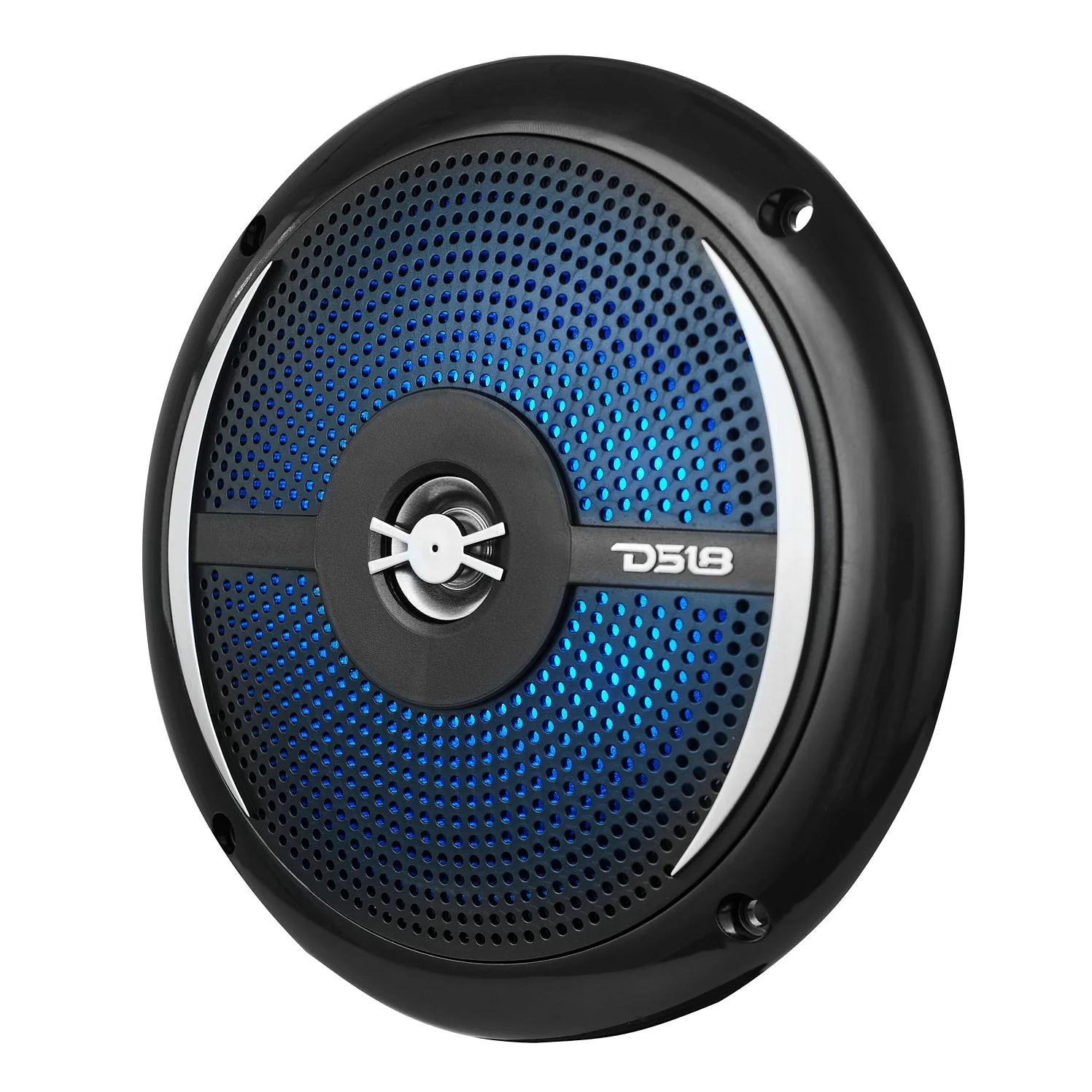 NXL 6.5" 2-Way Coaxial Marine Shallow Speaker With LED RGB Lights 25 Watts Rms 4-Ohm - Image 4