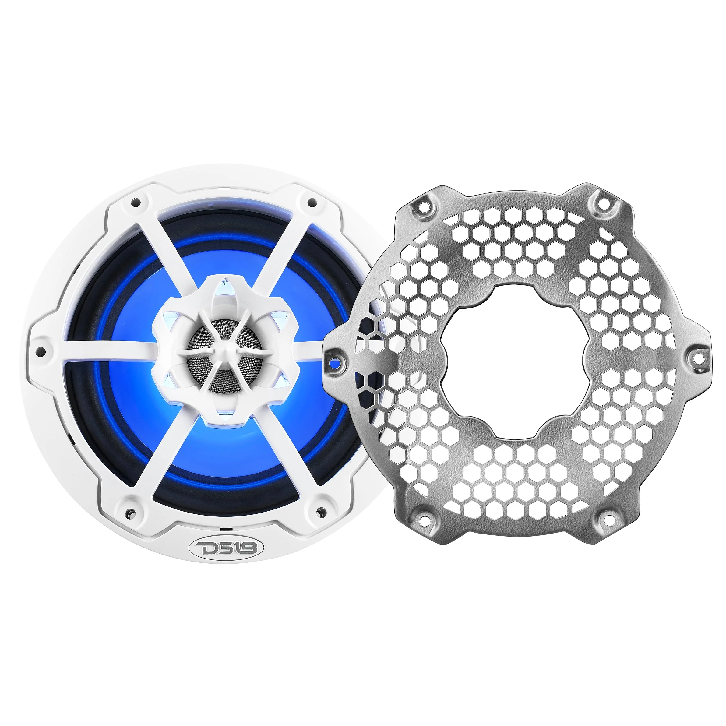 NXL 6.5" 2-Way Coaxial Marine Speaker With LED RGB Lights 100 Watts Rms 4-Ohm - Image 9