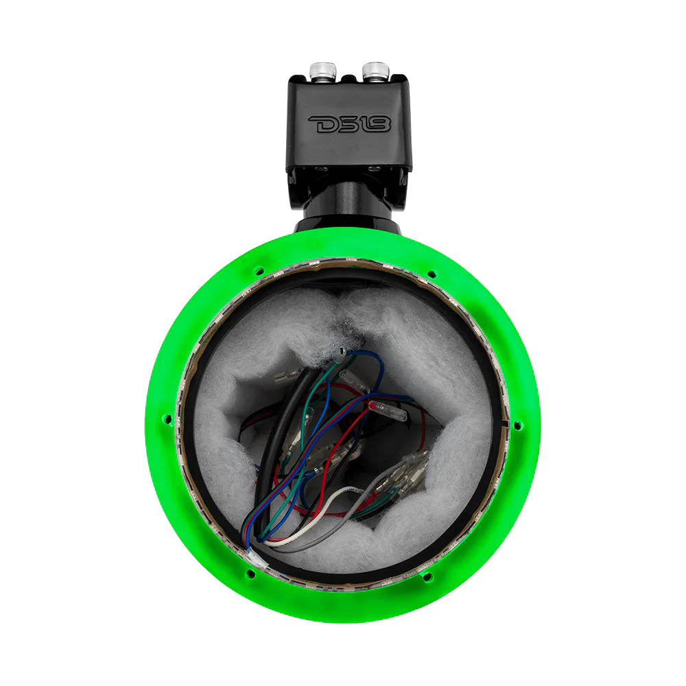 NXL 6.5" Marine and Powersports Empty Tower LED RGB Lights -Black - Image 2
