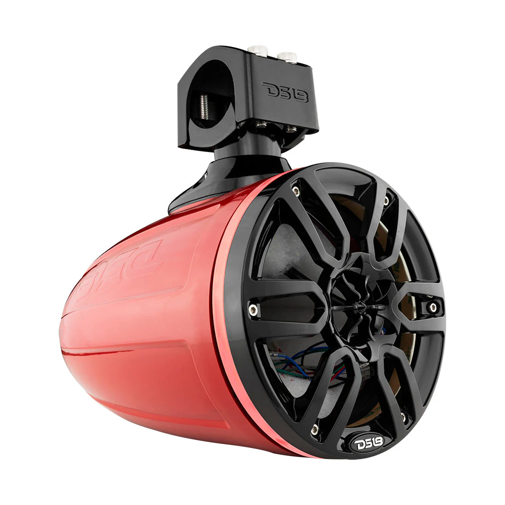 NXL 6.5" Marine and Powersports Empty Tower LED RGB Lights -Red - Image 5