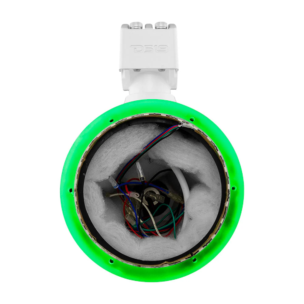 NXL 6.5" Marine and Powersports Empty Tower LED RGB Lights -White - Image 2