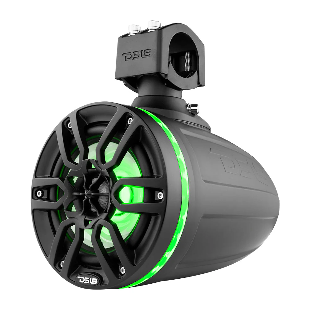 NXL 6.5" Marine and Powersports Towers LED RGB Lights 100 Watts Rms - Black - Image 9