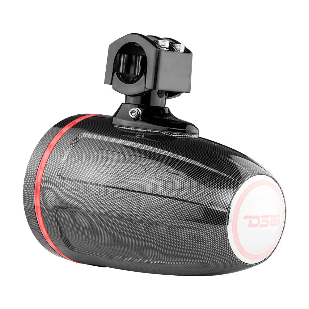 NXL 6.5" Marine and Powersports Towers LED RGB Lights 100 Watts Rms - Black Carbon Fiber - Image 10