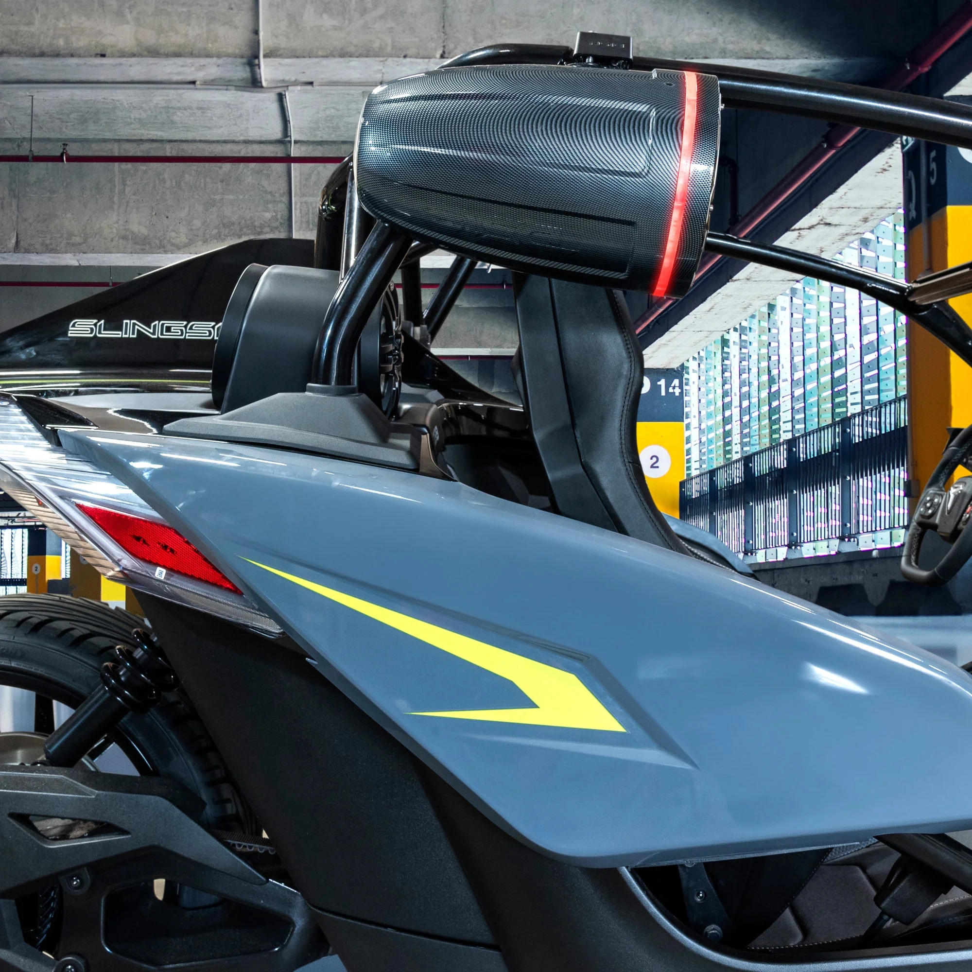 NXL 6.5" Marine and Powersports Towers LED RGB Lights 100 Watts Rms - Black Carbon Fiber - Image 2