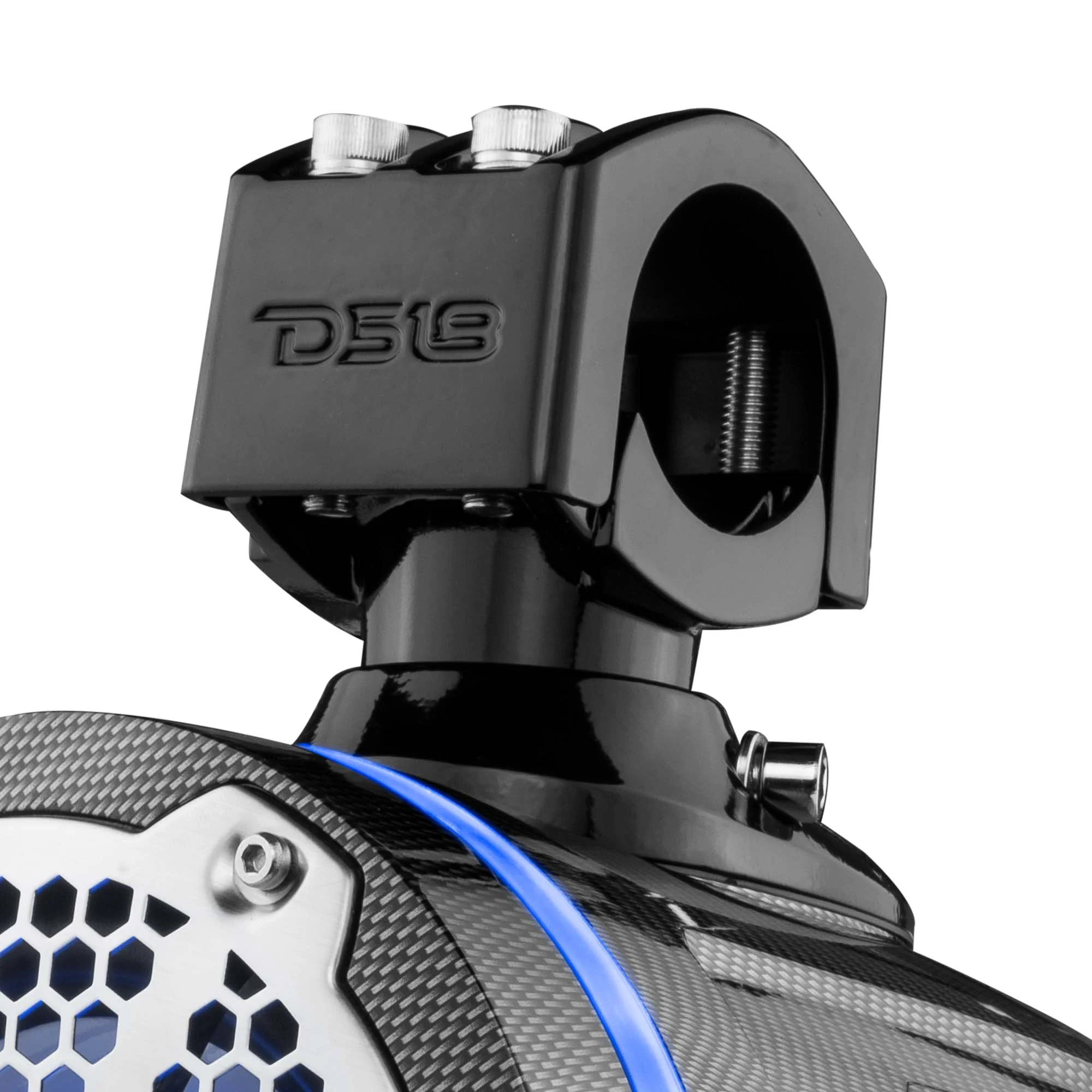 NXL 6.5" Marine and Powersports Towers LED RGB Lights 100 Watts Rms - Black Carbon Fiber - Image 7