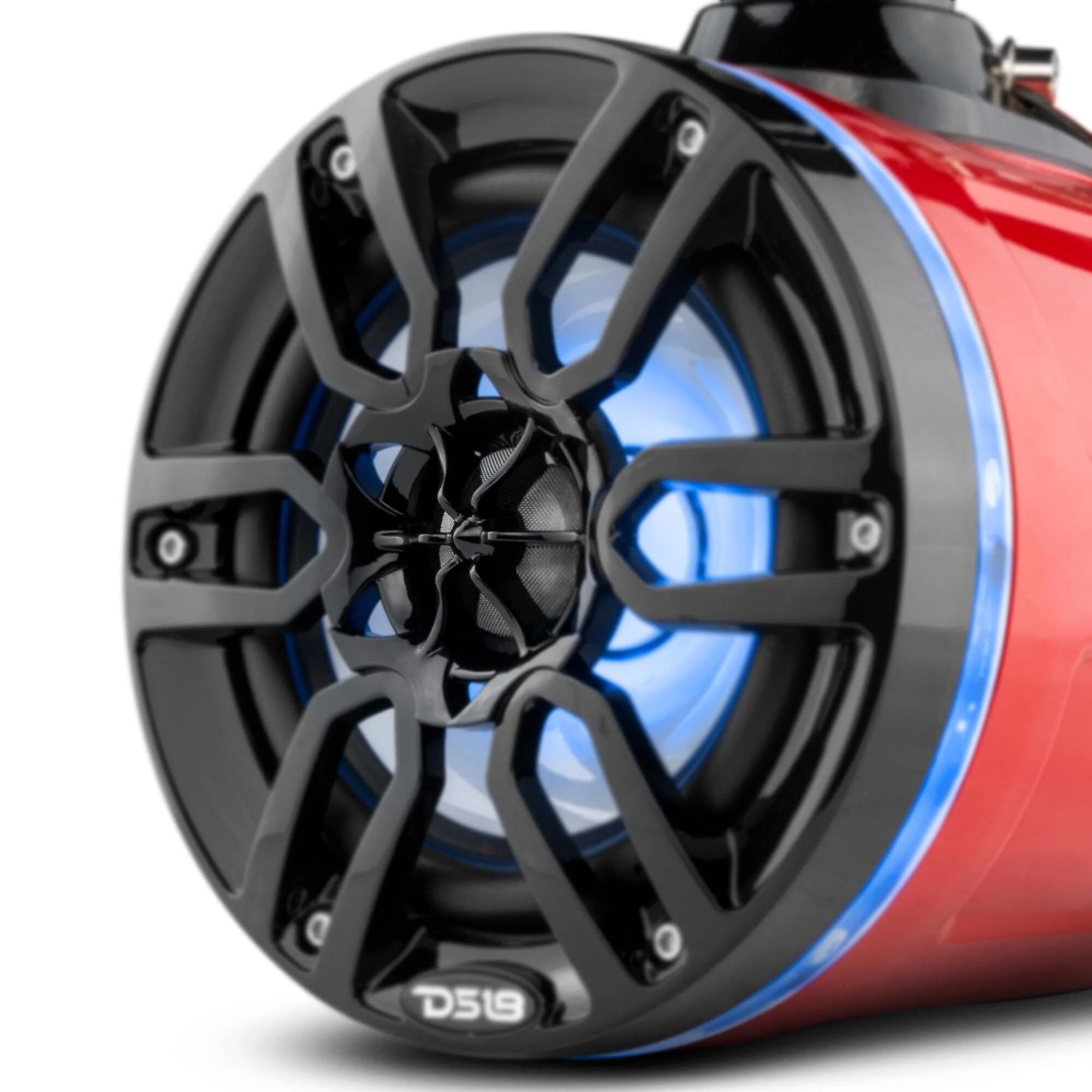 NXL 6.5" Marine and Powersports Towers LED RGB Lights 100 Watts Rms - Red - Image 6