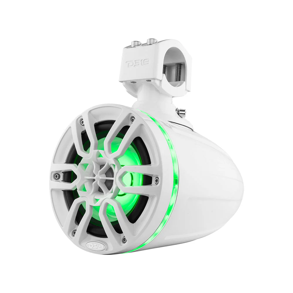 NXL 6.5" Marine and Powersports Towers LED RGB Lights 100 Watts Rms - White - Image 8