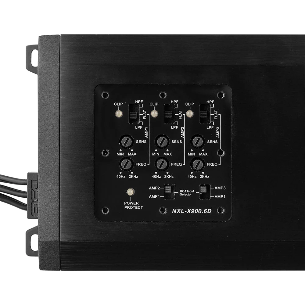 NXL 6-Channel Full-Range Class D IP67 Marine and Powersports Amplifier 6 x 150 Watts Rms @ 4-Ohm - Image 2