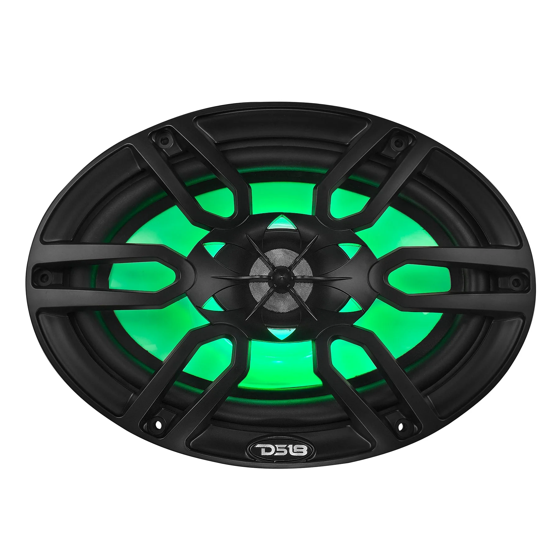 NXL 6x9" 2-Way Coaxial Marine Speaker With LED RGB Lights 125 Watts Rms 4-Ohm -Black - Image 3