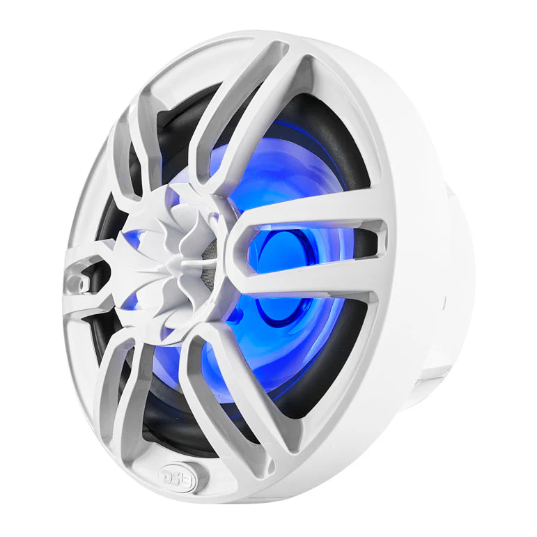 NXL 6x9" 2-Way Coaxial Marine Speaker With LED RGB Lights 125 Watts Rms 4-Ohm -White - Image 4