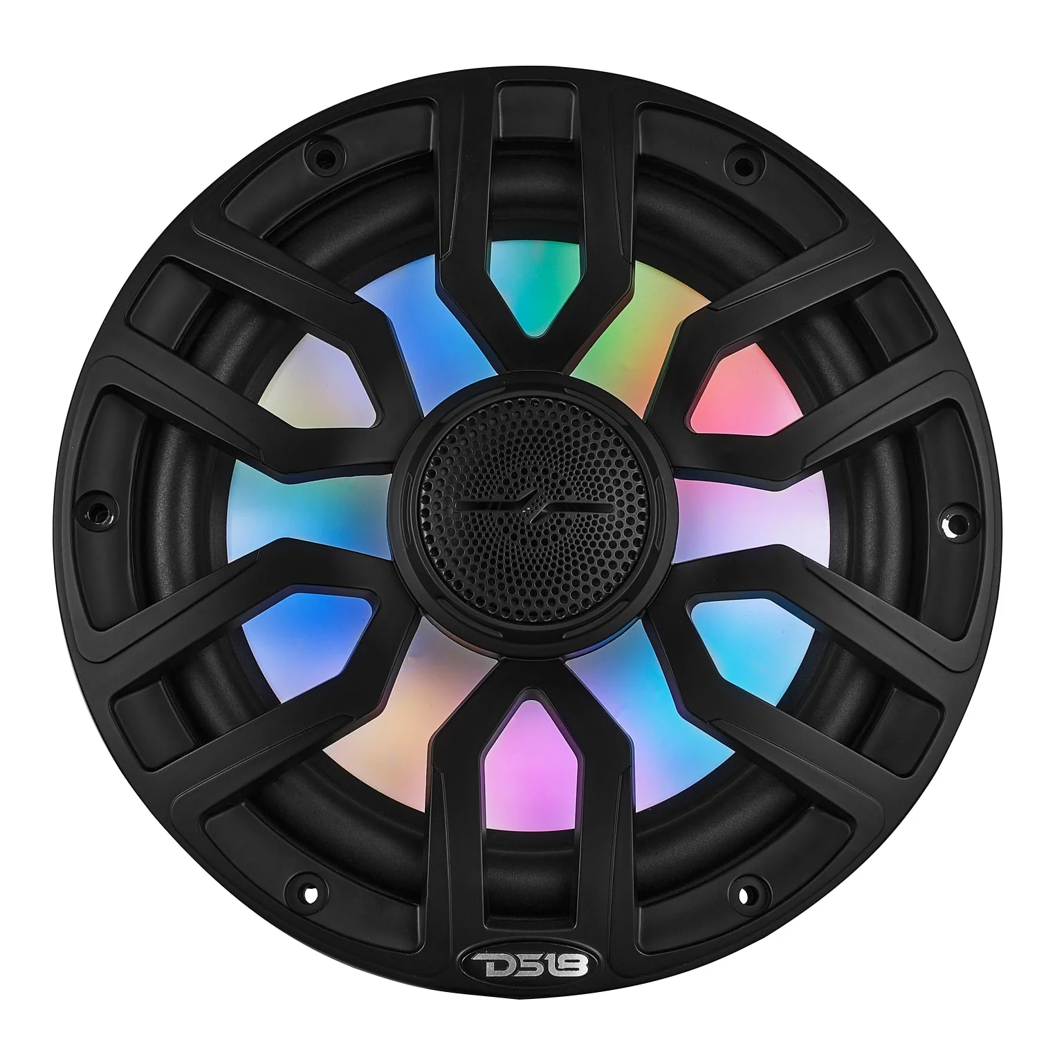 NXL 8" 2-Way Coaxial Marine Speaker With Digital Led Lights And Bullet Tweeter 175 Watts 4-Ohm - Image 3