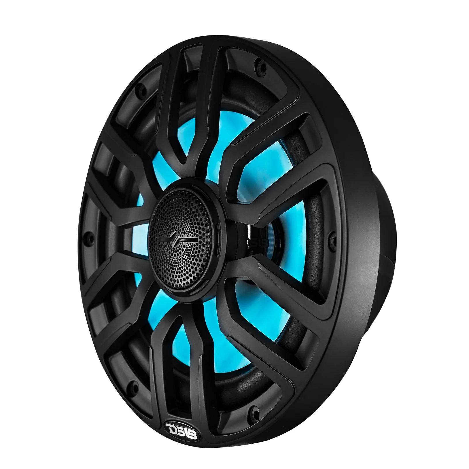 NXL 8" 2-Way Coaxial Marine Speaker With Digital Led Lights And Bullet Tweeter 175 Watts 4-Ohm - Image 4