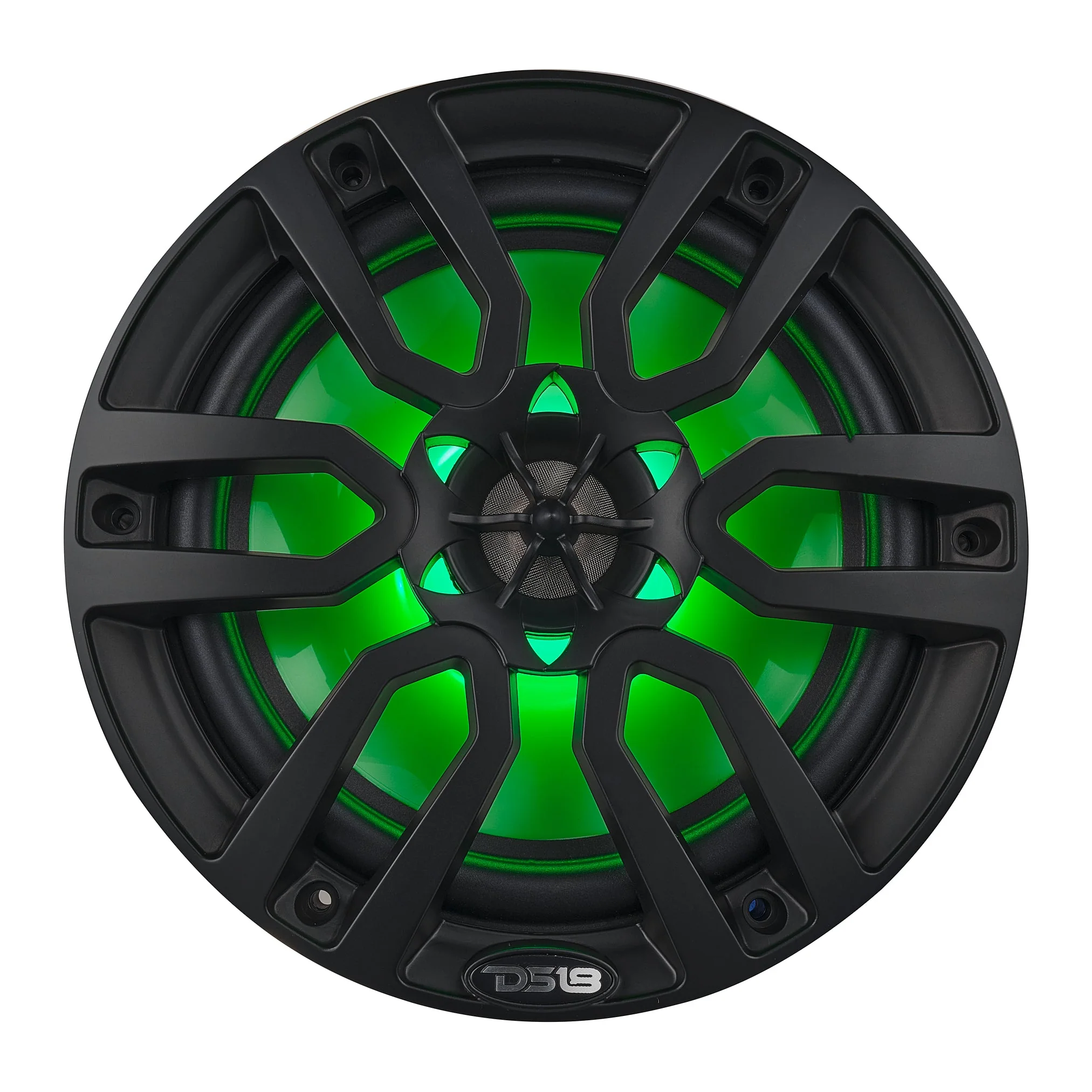 NXL 8" 2-Way Coaxial Marine Speaker With LED RGB Lights 125 Watts Rms 4-Ohm - Black - Image 3