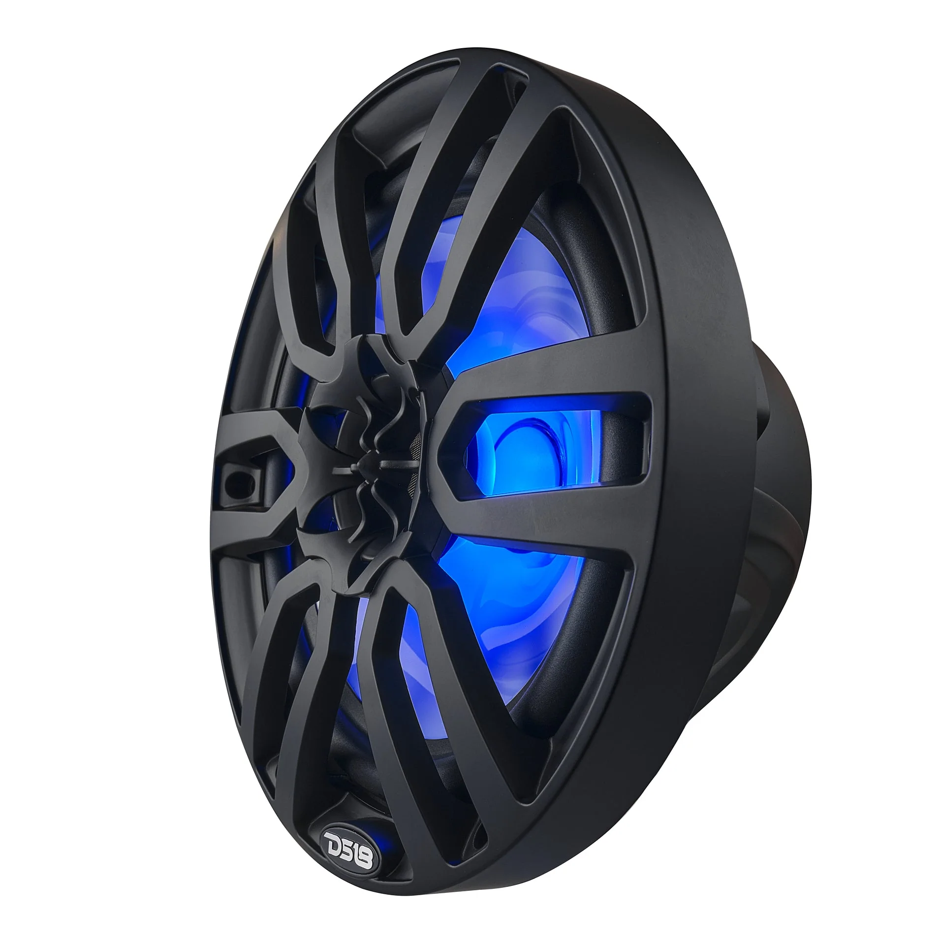 NXL 8" 2-Way Coaxial Marine Speaker With LED RGB Lights 125 Watts Rms 4-Ohm - Black - Image 4