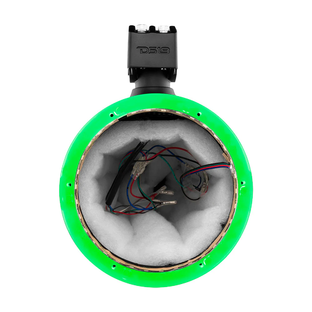 NXL 8" Marine and Powersports Empty Tower LED RGB Lights -Black - Image 2