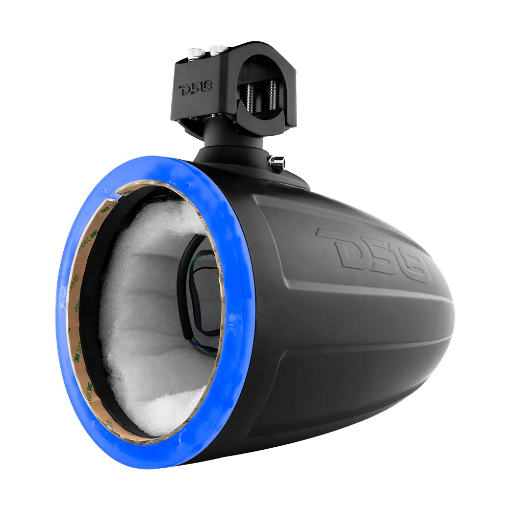 NXL 8" Marine and Powersports Empty Tower LED RGB Lights -Black - Image 3