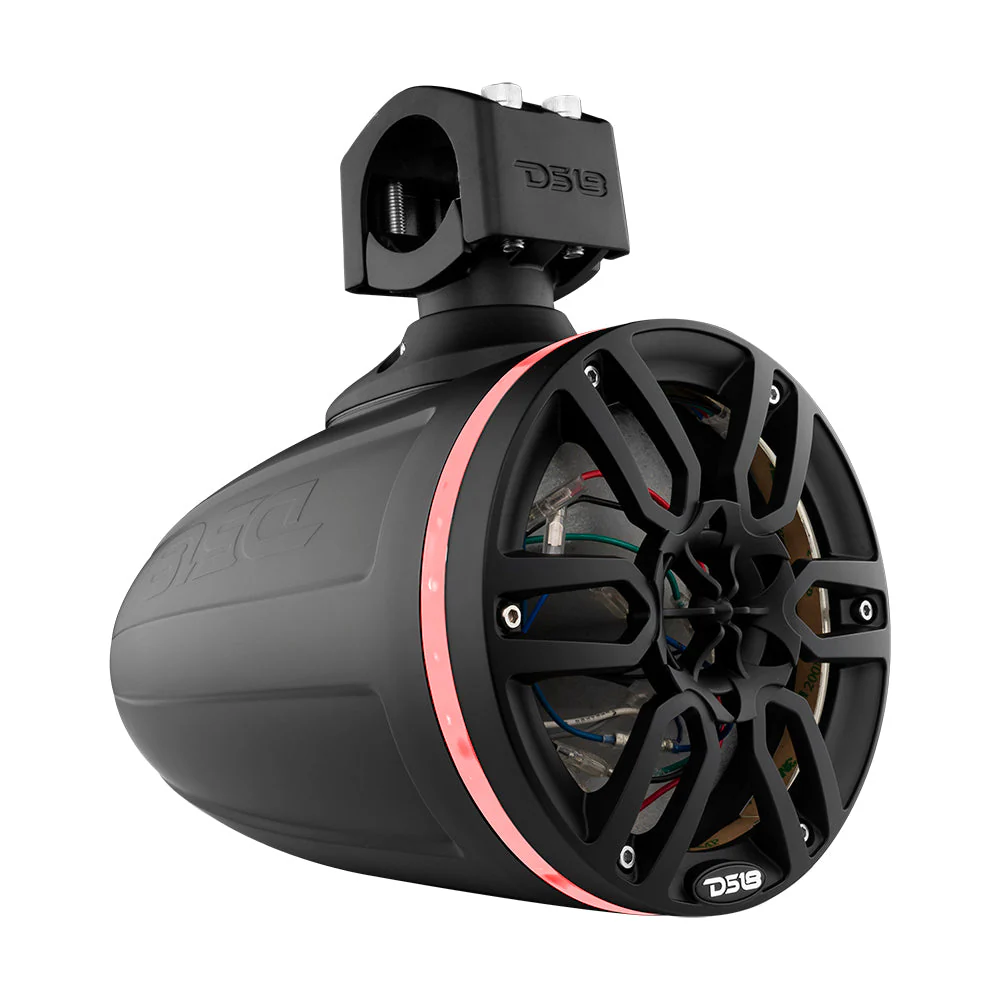 NXL 8" Marine and Powersports Empty Tower LED RGB Lights -Black - Image 5