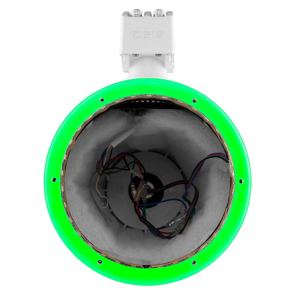 NXL 8" Marine and Powersports Empty Tower LED RGB Lights - White - Image 2