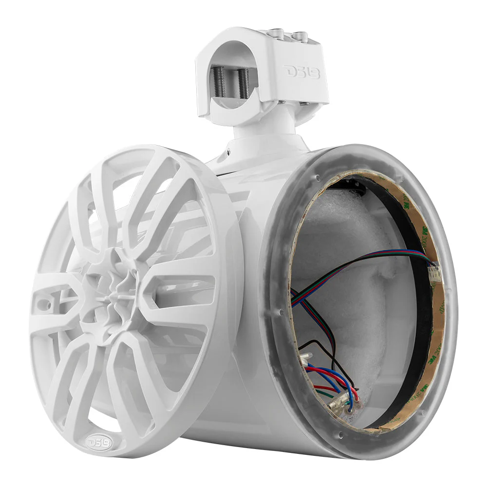 NXL 8" Marine and Powersports Empty Tower LED RGB Lights - White - Image 4