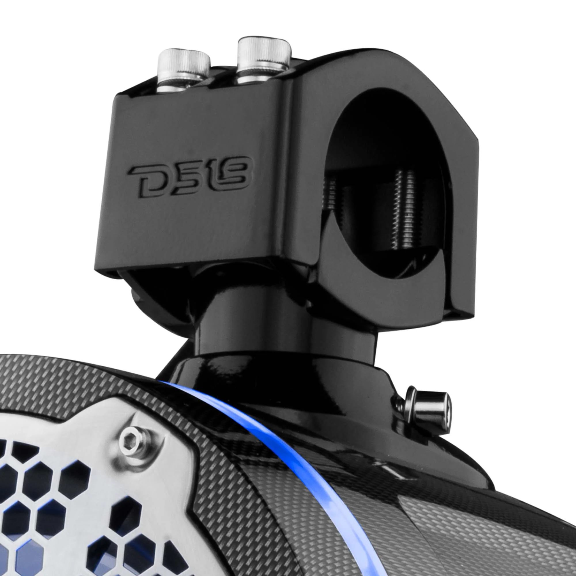 NXL 8" Marine and Powersports Towers LED RGB Lights 125 Watts Rms - Black Carbon Fiber - Image 7