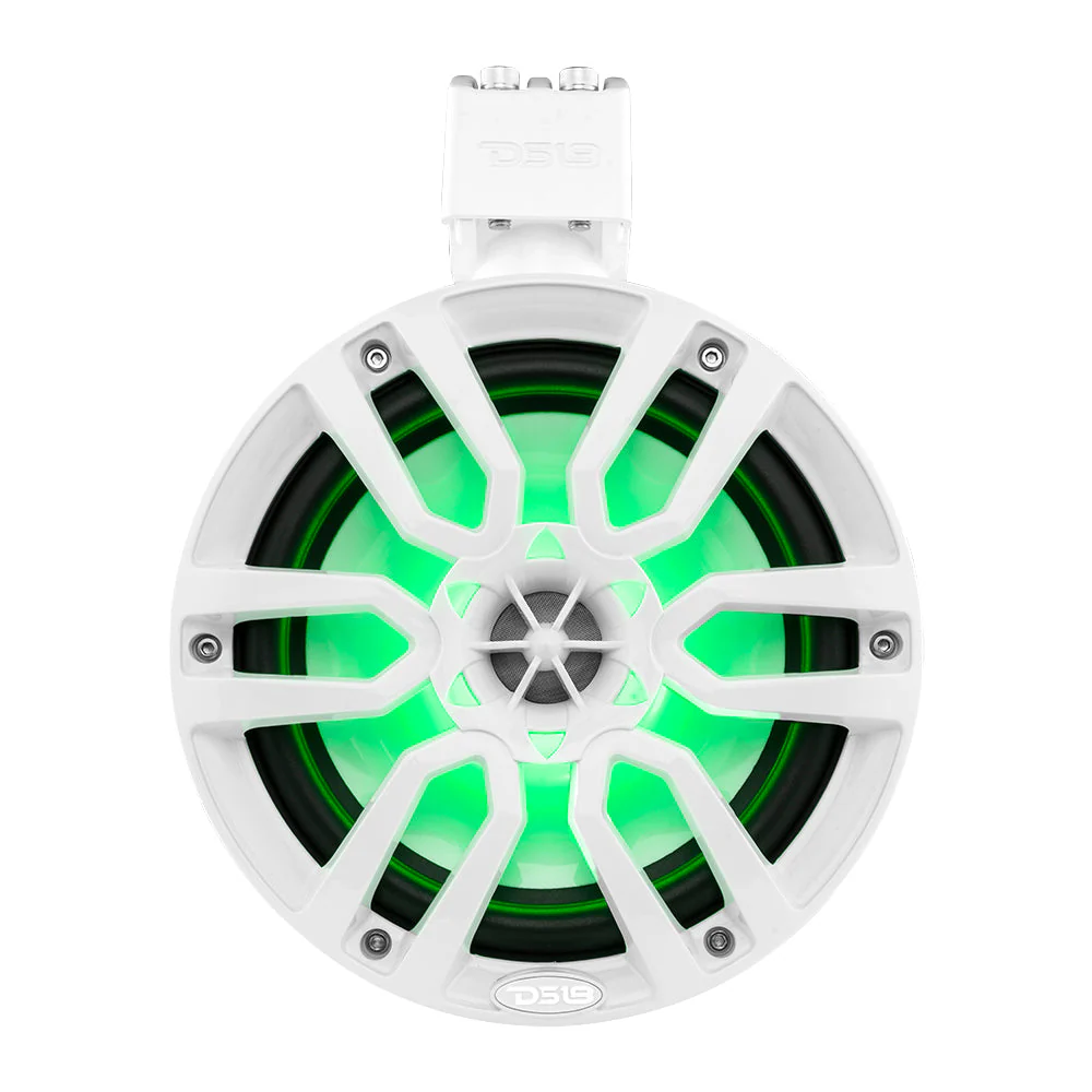 NXL 8" Marine and Powersports Towers LED RGB Lights 125 Watts Rms - White - Image 8