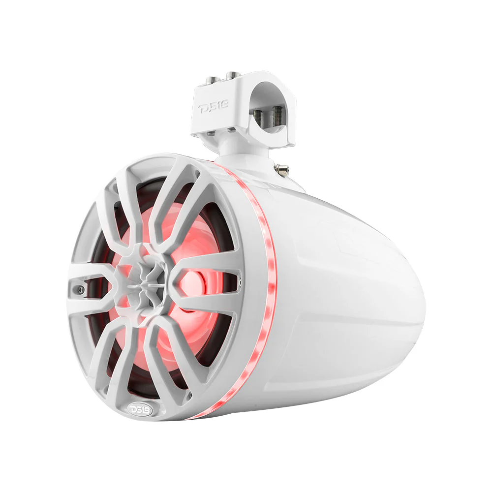 NXL 8" Marine and Powersports Towers LED RGB Lights 125 Watts Rms - White - Image 9