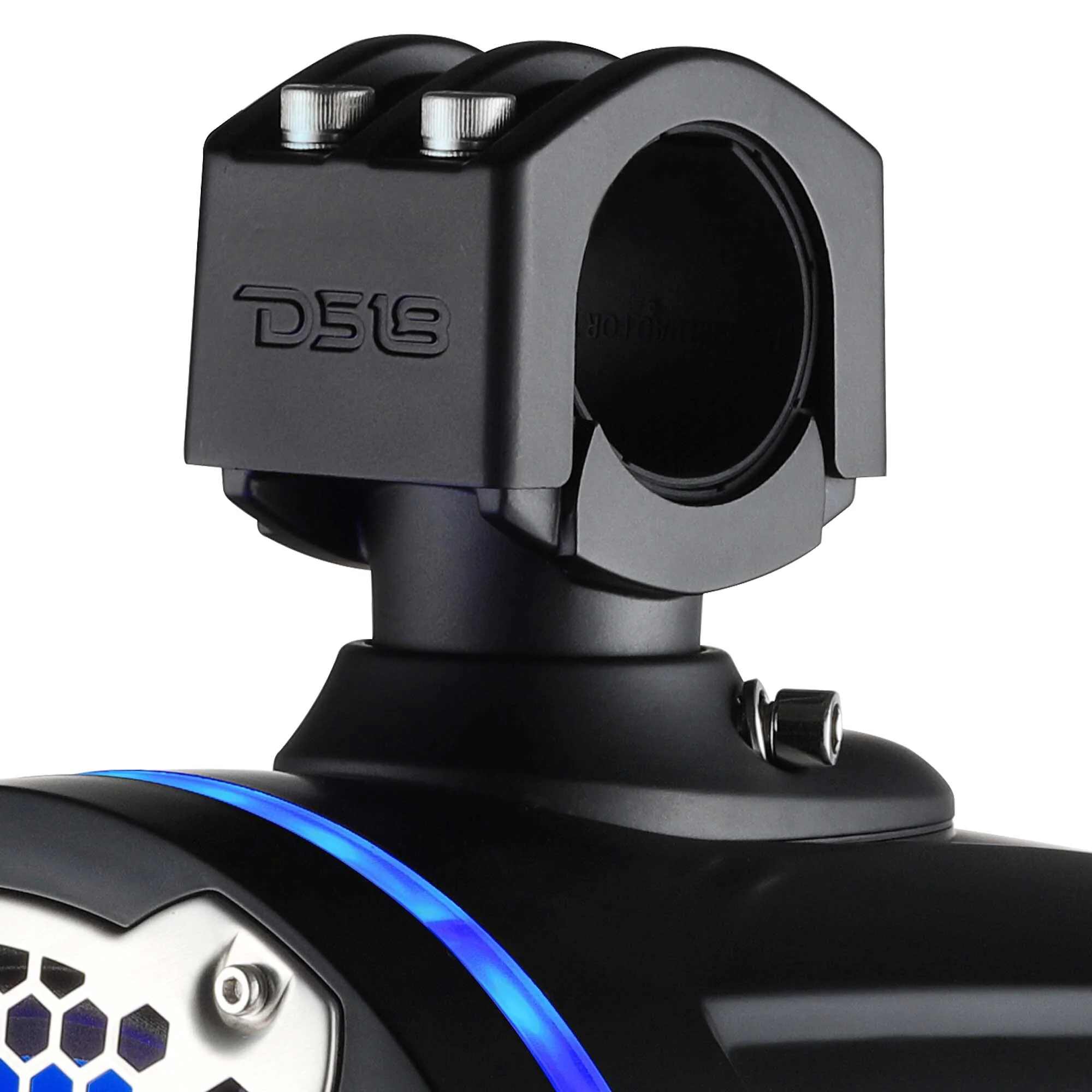 NXL 8" Neodymium Marine and Powersports Towers with Built-in Passive Radiator, 1" Driver and LED RGB Lights 180 Watts Rms -Black - Image 3