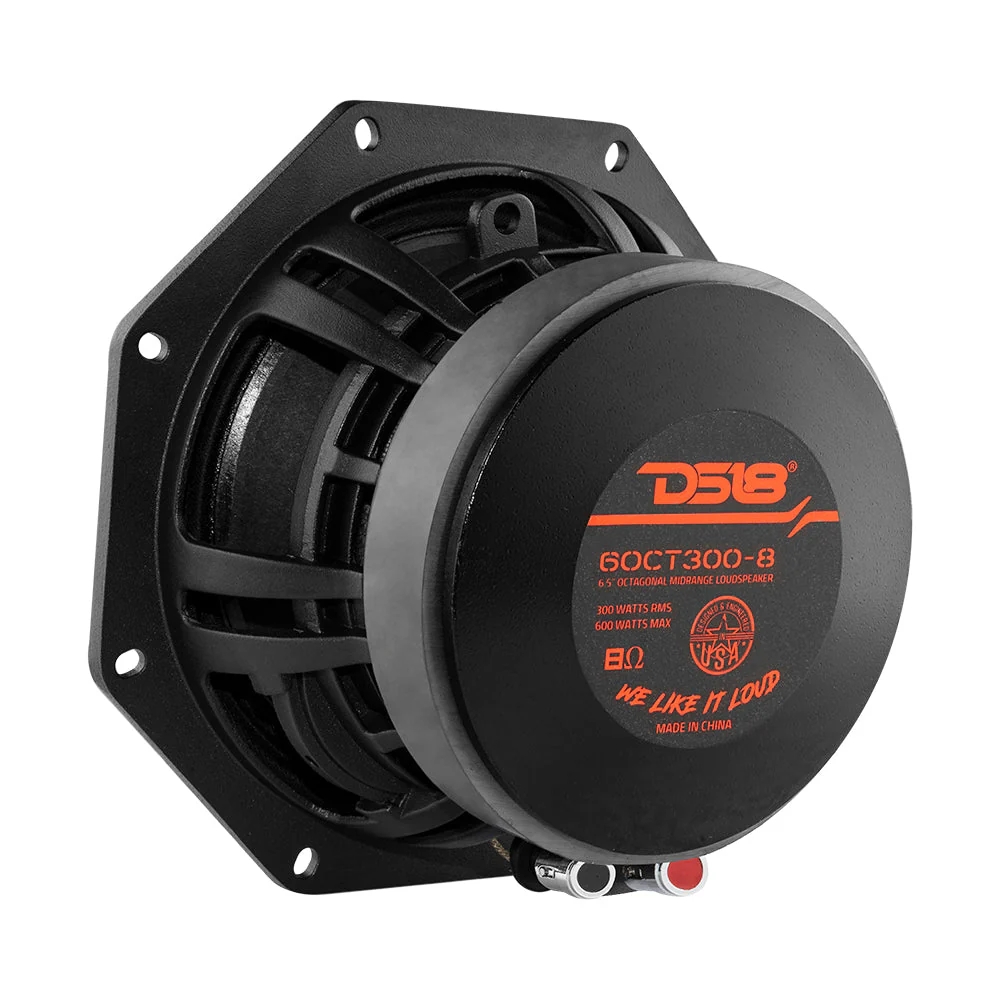 Octagonal 6.5" Mid-Range Loudspeaker 300 Watts Rms 8-Ohm - Image 4