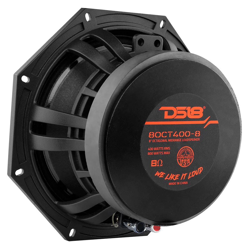 Octagonal 8" Mid-Range Loudspeaker 400 Watts Rms 8-Ohm - Image 4