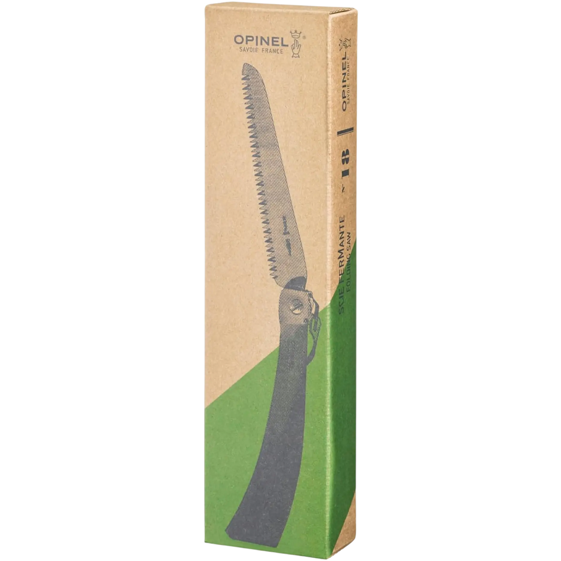 Opinel Folding Saw Carbon Steel with Beechwood Handle - Image 4