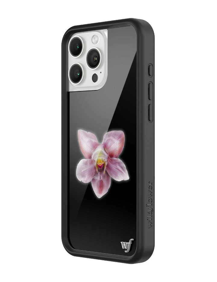 Orchid | Black iPhone Case - Image 14