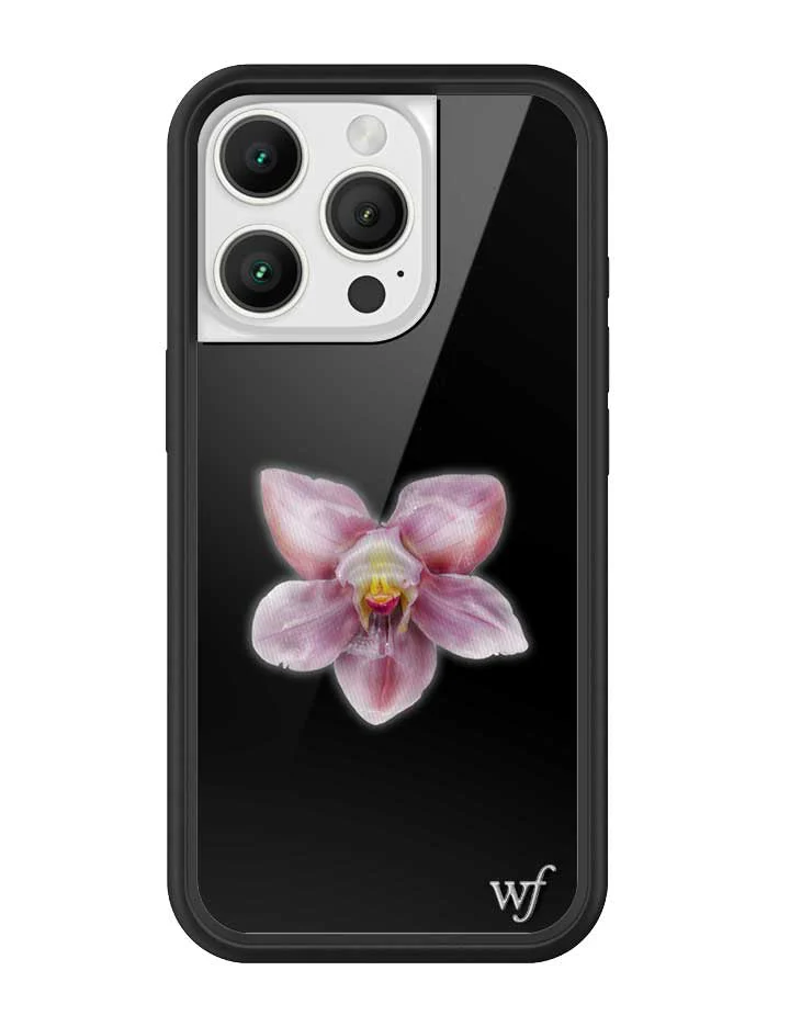 Orchid | Black iPhone Case - Image 17