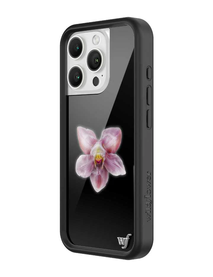Orchid | Black iPhone Case - Image 18