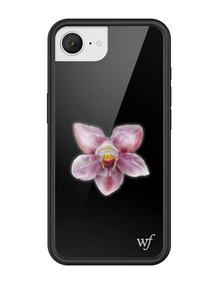 Orchid | Black iPhone Case - Image 21