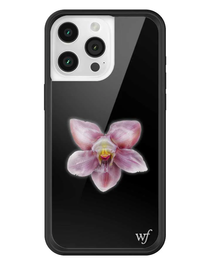 Orchid | Black iPhone Case - Image 23