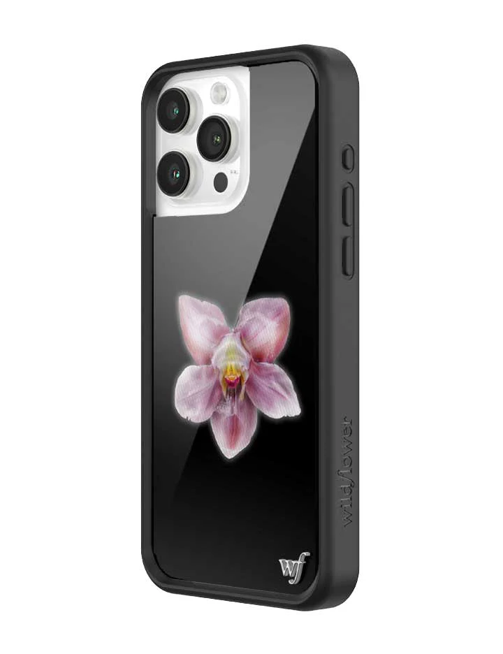 Orchid | Black iPhone Case - Image 24
